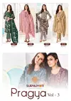 Pragya Vol 3 By Suryajyoti Cotton Kurti With Bottom Dupatta Exporters In India